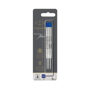 Balpenvulling Parker Quinkflow medium blauw bliste