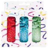 Cadeauversierset 3 rollen lint en 9 strikken assorti