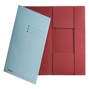 Dossiermap Esselte folio 3 kleppen manilla 275gr r