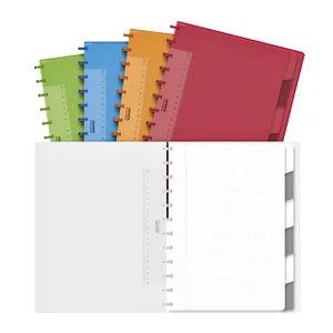 Schrift Adoc A4 ruit 4x8mm 144 pagina's 90gr met 6