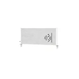 Scheidingswand MAUL akoestiek Uplight 160x50 lichtgrijs antrac.frame tafelklem