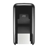 Toiletpapierdispenser Tork T7 Elevation OptiServe Coreless medium verticaal duo zwart 558042