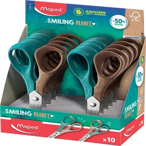 Kinderschaar Maped Smiling Planet 12cm linkshandig
