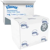 Toiletpapier Kleenex gevouwen 2-laags 110x186mm wit 8408