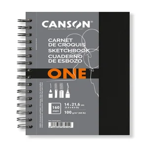 Schetsboek Canson Art Book One spiraalgebonden 80v