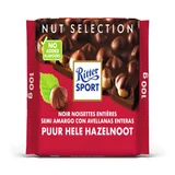 Chocolade Ritter Sport puur-hele hazelnoot 100gr