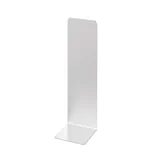 Boekensteun MAUL aluminium 12x12x17.5cm set 2 zilver