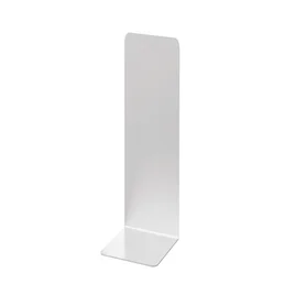 Boekensteun MAUL aluminium 12x12x17.5cm set 2 zilv