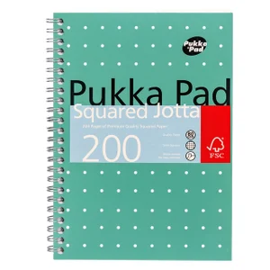 Notitieboek Pukka Pad Jotta A5 ruit 5x5mm 200 pagi