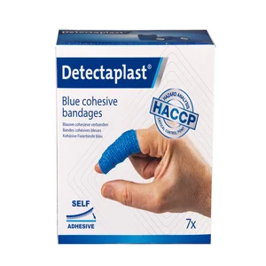 Cohesief verband blauw Detectaplast assorti 7 stuk
