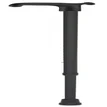 Wandelstok Able2 soft recht handvat zwart