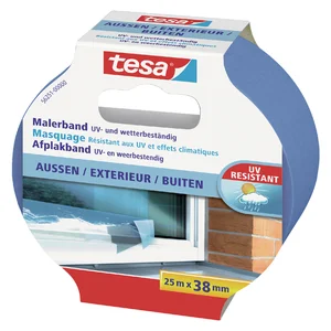Afplaktape tesa® Professional outdoor 25mx38mm bl