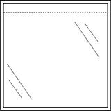 Paklijstenvelop Quantore zelfklevend onbedrukt 162x122mm 1000 stuks