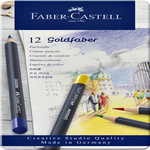 Kleurpotloden Faber-Castell Goldfaber assorti blik
