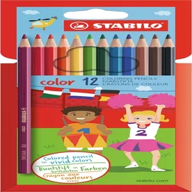 Kleurpotloden STABILO 979 color assorti kartonnen