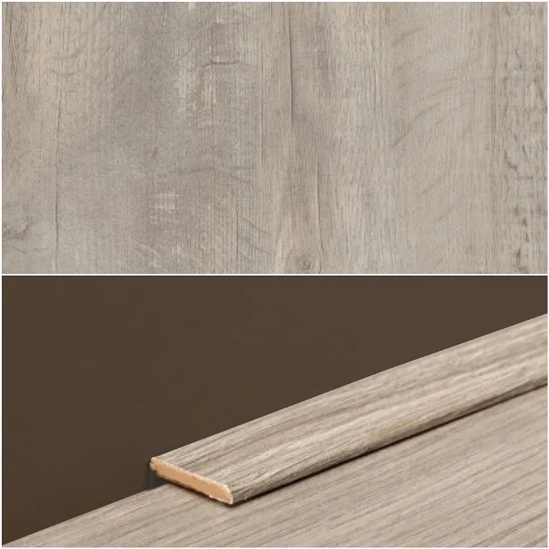 Plint Lat country oak grijs 54925 MDF-folie 5x24x2