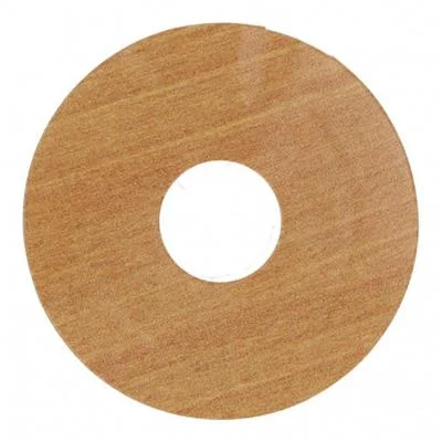 Rozet zelfklevend kersen licht 17mm 10st - Set