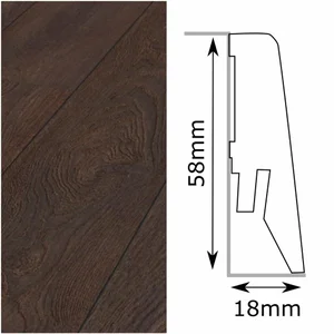 Krono-Original Plint Standaard colonial oak MDF-fo