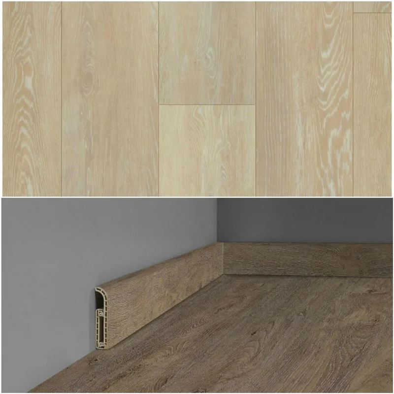 COREtec Plint Hoog ivory coast oak PVC-folie 16x70