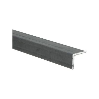 Profiel hoek leem donker ALU 30x24,5mm kleef 2000m