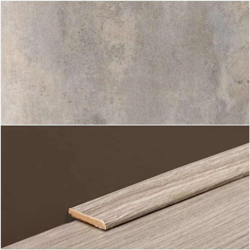 Plint Lat concrete 40286 MDF-folie 5x24x2400mm - S