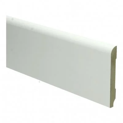 Plint Koloniaal schilder RAL9010 wit MDF-gelakt 12