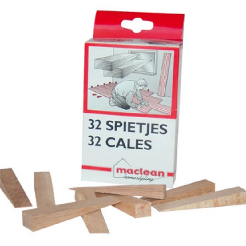 Mac Lean Spietjes hout 32st - Stuk