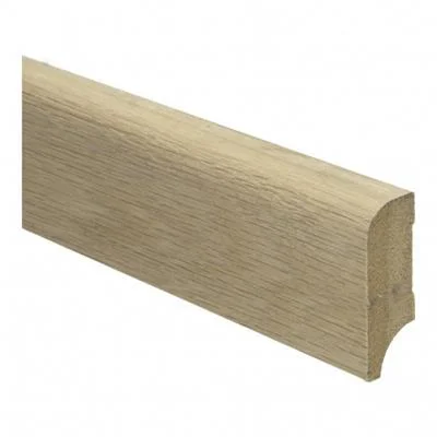 Plint Koloniaal eik olie wit massief 22x58mm per m