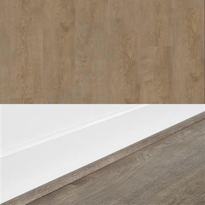 COREtec Plint Kwadrant marlow PVC-folie 18x18x2400