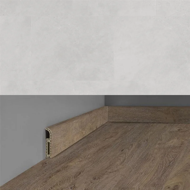 COREtec Plint Hoog cristal PVC-folie 16x70x2400mm