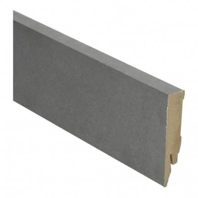 Plint Recht zand donker MDF-folie 14x70x2400mm - S