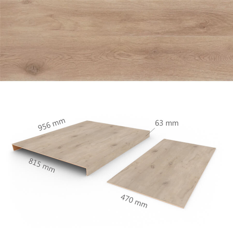 COREtec onderlat met led verlichting meadow 53x155