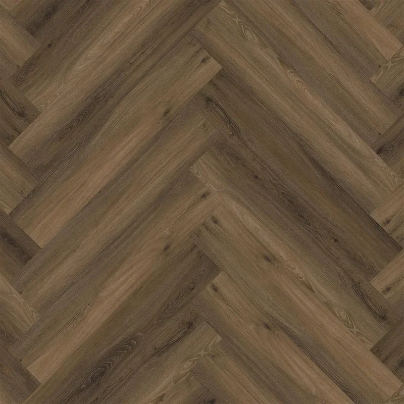 PrimoFloor Yup 60 Herringbone7 warm brown V4micro-