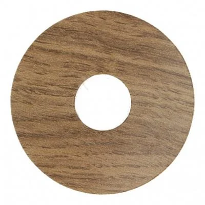 Rozet zelfklevend eiken natuur geolied 17mm 10st -