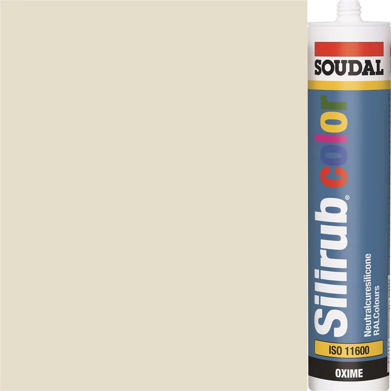 Soudal siliconenkit RAL 1013 parelwit 300ml - Stu