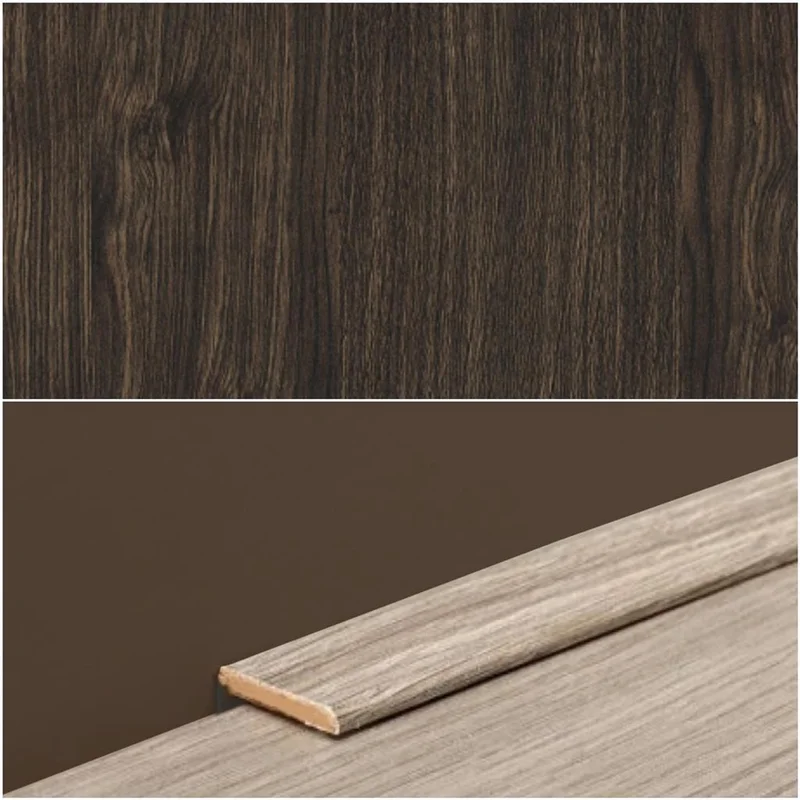 Plint Lat prestige eik MDF-folie 5x24x2400mm - Stu