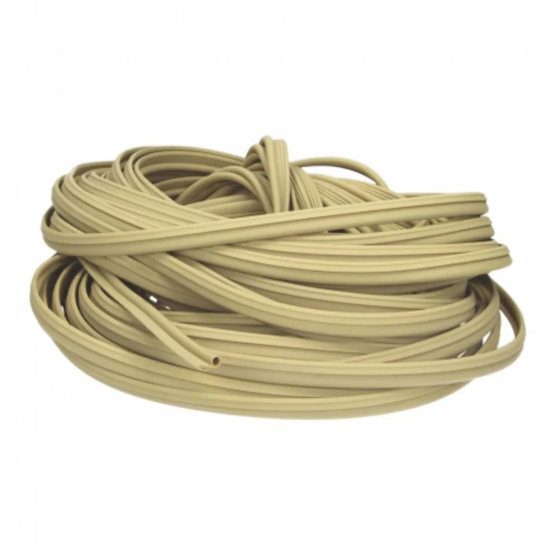 Plint contactgeluidreducerende strip lichtbruin 25