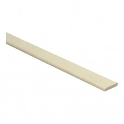 Plint Lat ahorn vernist 6x28mm per m - M