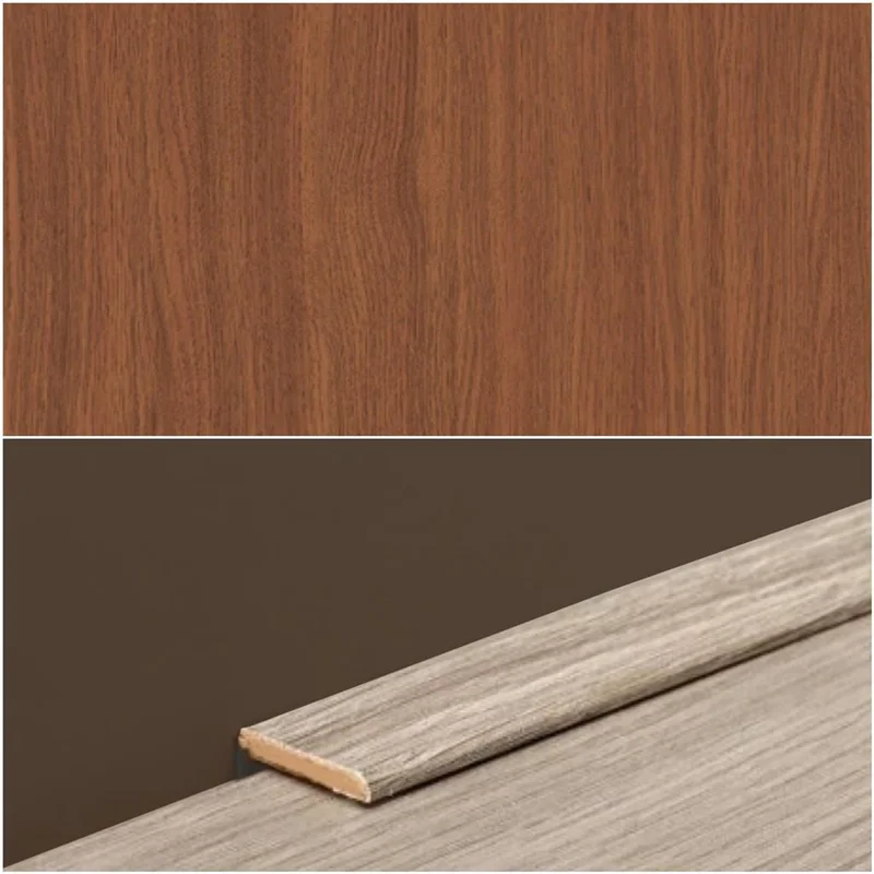 Plint Lat eik antiek MDF-folie 5x24x2400mm - Stuk