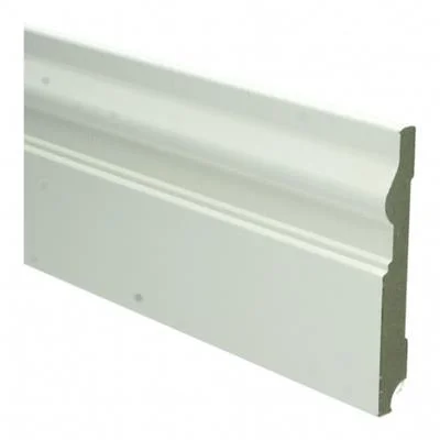 Plint Renaissance schilder RAL9010 wit MDF-gelakt
