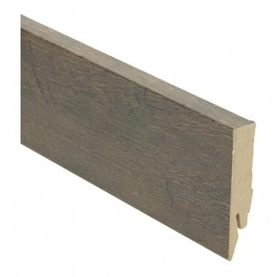 Plint Recht country oak brown MDF-folie 14x70x2400