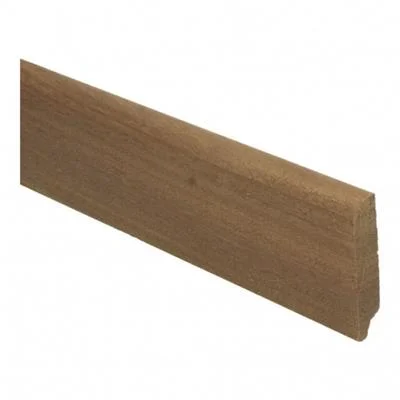 Plint Standaard afzelia onbehandeld massief 13x60m