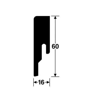 Meister Plint Standaard 20PK fjordeik licht 06846