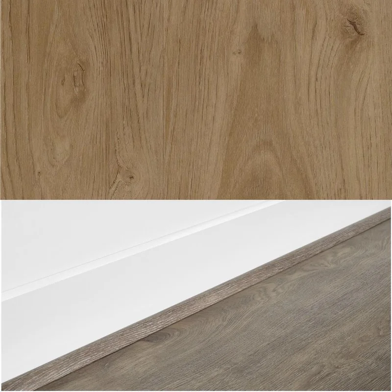 COREtec Plint Kwadrant baltimore oak 54 PVC-folie