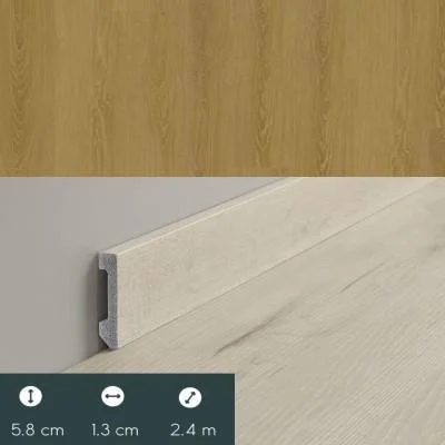 COREtec Plint Standaard elegance oak 83 PVC-folie