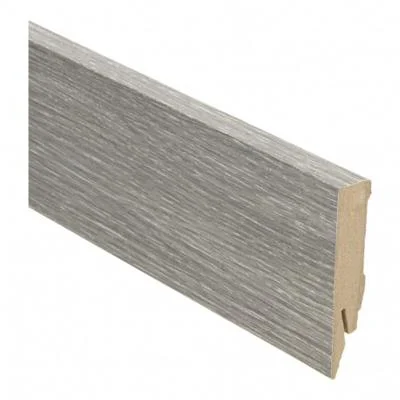 Plint Recht eiken grijs geolied MDF-folie 14x70x24