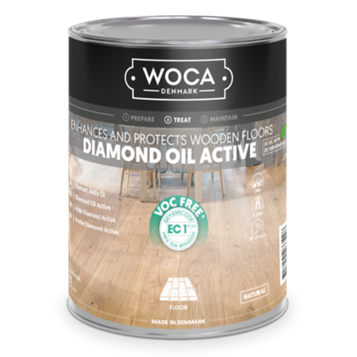 Woca diamond oil active naturel 1l - Stuk