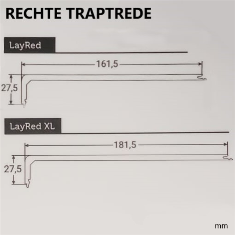 IVC LayRed rechte trede classic oak 24844 zonder t