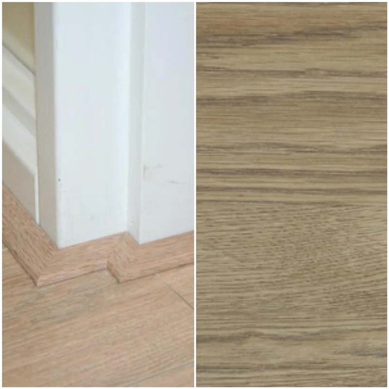Ambiant Plint Lat essen blank MDF-folie 5x24x2400m