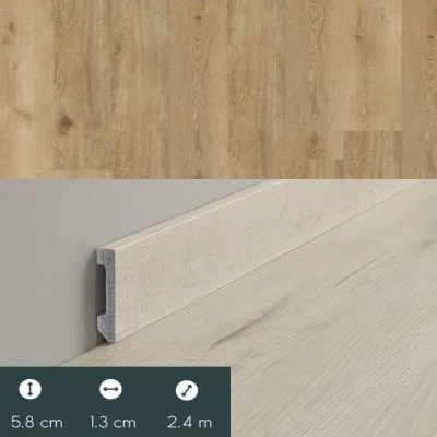 COREtec Plint Standaard noble oak 55 PVC-folie 13x
